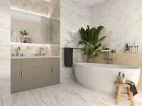 Керамическая плитка Gracia Ceramica Marmaris White Белый 02 настенная 30х50 см арт-010100001395 — фото 5, Керамическая плитка