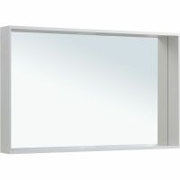 Зеркало Allen Brau Reality 120 с подсветкой Серебро браш с сенсорным выключателем арт-1.32021.02 — фото 5, Зеркала в ванную комнату
