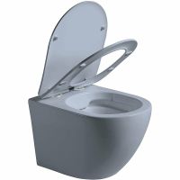 Унитаз Vincea Globo подвесной Океан матовый с сиденьем Микролифт арт-VT1-14SMO — фото 4, Подвесные унитазы