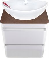 Тумба под раковину Style Line Атлантика Люкс Plus 60 подвесная Антискрейч арт-СС-00002206 — фото 9, Тумбы под раковину