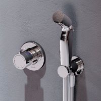 Гигиенический душ со смесителем AM.PM X-Joy с термостатом Хром арт-F0H85A400 — фото 4, Гигиенические души