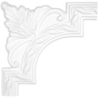 Угловой элемент молдинга Перфект 21x230x230 мм арт-AC204-11 — фото 1, Молдинги