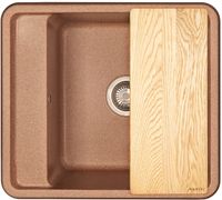 Кухонная мойка Aquaton Беллис 57 Терракот арт-1A724932BS270 — фото 3, Кухонные мойки