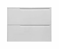 Тумба с раковиной Эстет Kare Luxe 80 подвесная Белая арт-ФР-00005715 — фото 2, Тумбы с раковиной