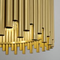 Подвесной светильник Maytoni Modern Coliseo Латунь арт-MOD136PL-06BS — фото 2, Подвесные светильники