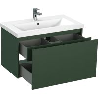 Товар: Тумба под раковину Cersanit Grande 80 подвесная Зеленая арт-64303 - фото 7 Тумба под раковину Cersanit Grande 80 подвесная Зеленая арт-64303 — фото 7, Тумбы под раковину