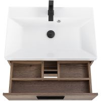 Тумба под раковину BelBagno Aurora 70 подвесная Rovere Tabacco арт-AURORA-700-2C-SO-RT — фото 3, Тумбы под раковину