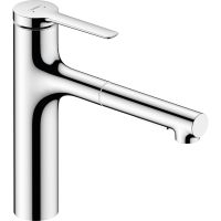 Смеситель для кухни Hansgrohe Zesis M33 Хром арт-74804000 — фото 1, Смесители для кухни