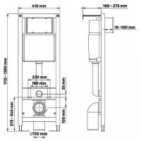 Инсталляция Berges Atom для унитаза без клавиши смыва арт-040330 — фото 9, Инсталляции для унитазов
