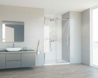 Товар: Душевая дверь Vincea Como Soft 110 профиль Хром стекло прозрачное арт-VDS-1CS110CL - фото 3 Душевая дверь Vincea Como Soft 110 профиль Хром стекло прозрачное арт-VDS-1CS110CL — фото 3, Раздвижные душевые двери