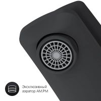 Смеситель для раковины AM.PM Gem Черный арт-F90A02122 — фото 13, Смесители для раковины