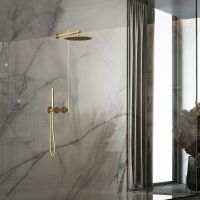 Душевая система Vincea Groove Брашированное золото арт-VSFW-4G01BG4 — фото 3, Встраиваемые душевые комплекты