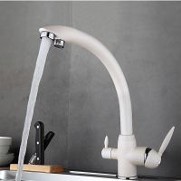 Товар: Смеситель для кухни Frap H99 Белый арт-F4399-8 - фото 8 Смеситель для кухни Frap H99 Белый арт-F4399-8 — фото 8, Смесители для кухни