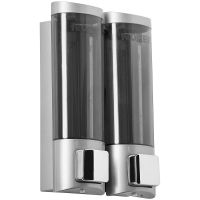 Диспенсер для жидкого мыла Nofer Серый арт-03032.T — фото 1, Диспенсеры для жидкого мыла