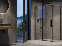 Товар: Душевая стенка Ravak Cool COPS-90 профиль Черный стекло Transparent арт-X9VV70300Z1 - фото 3 Душевая стенка Ravak Cool COPS-90 профиль Черный стекло Transparent арт-X9VV70300Z1 — фото 3, Боковые стенки