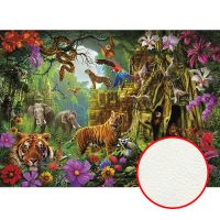 Фреска Ortograf Животные 7520 Фактура флок FLK Флизелин (3,8*2,7) Разноцветный, Животные/Цветы/Пейзаж арт-7520 (флок FLK) — фото 1, Фрески