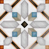 Керамическая плитка Vives Ceramica Vodevil Demel Multicolor напольная 20х20 см арт-23251 — фото 1, Керамическая плитка