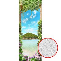 Фотообои Divino B-008 Фактура холст Винил на флизелине (1*2,7) Разноцветный, Пейзаж/Море арт-B-008 (холст) — фото 1, Обои для стен