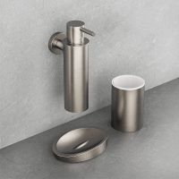 Дозатор для жидкого мыла Colombo Design Plus Zirconium арт-W4981.HPS1 — фото 2, Дозаторы