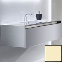 Тумба с раковиной SanVit Кубэ-1 70 в цвете Ral подвесная Желтый глянец арт-kkube1070 — фото 1, Тумбы с раковиной