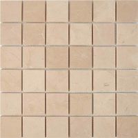 Каменная мозаика Pixmosaic Crema Nova 30,5x30,5 см арт-PIX228 — фото 1, Мозаика