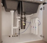 Кухонная мойка Domaci Бьелла DMC-76K арт-GWS-76K-308 черная — фото 8, Кухонные мойки