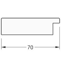 Зеркало Evoform Definite 86х66 в багетной раме - Соты медь 70 мм арт-BY 3178 — фото 6, Зеркала в ванную комнату