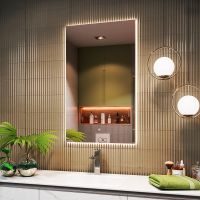 Зеркало Vigo Quadro Classic 60 с подсветкой с сенсорным выключателем арт-z.QUA.60.Classic — фото 2, Зеркала в ванную комнату