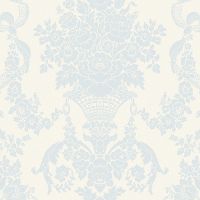 Обои LOYMINA Boudoir Флизелин (1*10,05) Голубой/Серый/Бежевый, Дамаск/Вензель арт-GT2 006 — фото 1, Обои для стен