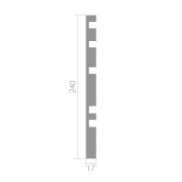 Товар: Панель стеновая Ultrawood 2000x240x17 мм арт-UW 10 i - фото 6 Панель стеновая Ultrawood 2000x240x17 мм арт-UW 10 i — фото 6, Панели