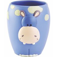 Стакан для зубных щеток WasserKRAFT Lippe Голубой арт-K-8128 — фото 1, Стаканы для зубных щеток