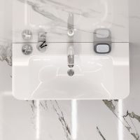 Тумба под раковину AM.PM Sensation 100 подвесная Табачный дуб арт-M30FHX1002TF — фото 3, Тумбы под раковину