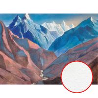 Фреска Ortograf Горы 33964 Фактура бархат FX Флизелин (4*2,9) Коричневый/Синий, Горы/Живопись арт-33964 (бархат FX) — фото 1, Фрески