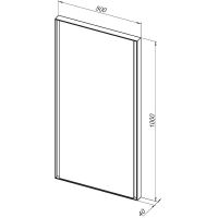 Зеркало Allen Brau Infinity 50 с подсветкой Белое с сенсорным выключателем арт-1.21021.WT — фото 12, Зеркала в ванную комнату