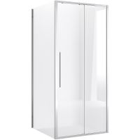 Душевой уголок Niagara Nova 90х90 профиль Хром стекло прозрачное арт-NG-64-9A-A90-34 — фото 1, Квадратные душевые уголки