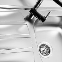 Кухонная мойка Alveus Zoom 10 NAT-90 615x500 Натуральная сталь арт-1098940 — фото 4, Кухонные мойки