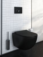 Товар: Клавиша смыва Vitra Sirius Черная матовая арт-740-0411 - фото 2 Клавиша смыва Vitra Sirius Черная матовая арт-740-0411 — фото 2, Кнопки смыва