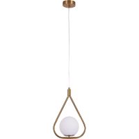 Подвесной светильник Artelamp Matisse Белый Античная бронза арт-A7764SP-1AB — фото 1, Подвесные светильники