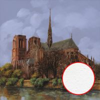 Фреска Ortograf Городской пейзаж живопись 11621 Фактура бархат FX Флизелин (2,7*2,7) Коричневый/Зеленый/Голубой, Архитектура/Пейзаж/Живопись арт-11621 (бархат FX) — фото 1, Фрески