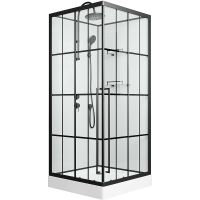 Душевая кабина Niagara Standart 100x100 L без гидромассажа арт-ST100/15QL/KL/BKT — фото 8, Душевые кабины