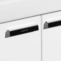 Тумба под раковину Aquaton Йорк 56 Белая Выбеленное дерево арт-1A170201YOAY0 — фото 4, Тумбы под раковину