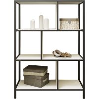 Стеллаж Sanflor Лофт №2 80 напольный Светлое северное дерево арт-С08090 — фото 1, Стеллажи для ванной комнаты