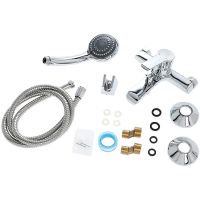 Смеситель для ванны Orange Prim Хром арт-M42-100cr — фото 9, Смеситель для ванны