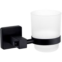Стакан для зубных щеток Haiba Черный матовый арт-HB8906 — фото 1, Стаканы для зубных щеток