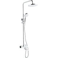 Товар: Душевая система Frap Белая Хром арт-F2441 - фото 1 Душевая система Frap Белая Хром арт-F2441 — фото 1, Душевые стойки