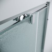 Душевой уголок Grossman Cosmo 80х80 профиль Хром стекло шиншилла арт-300.K33.02.8080.10.02 — фото 7, Квадратные душевые уголки