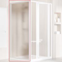 Душевая стенка Ravak Supernova PSS-80 профиль Белый стекло Grape арт-940401O2ZG — фото 1, Боковые стенки