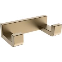 Двойной крючок Abber Westen Золото матовое арт-AA1750G — фото 1, Крючки для полотенец