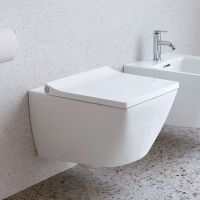 Унитаз Duravit Viu подвесной без сиденья арт-2511090000 — фото 4, Подвесные унитазы