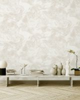 Обои Accento Antares Винил на флизелине (1,06*10,05) Бежевый, Мрамор арт-98756 — фото 3, Обои для стен